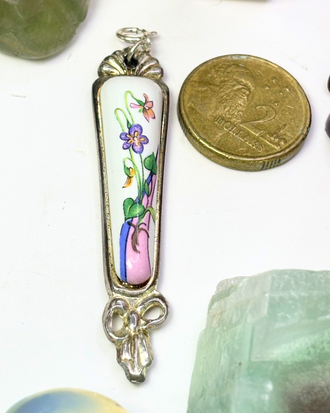 Bluebell Bow Spoon Charm