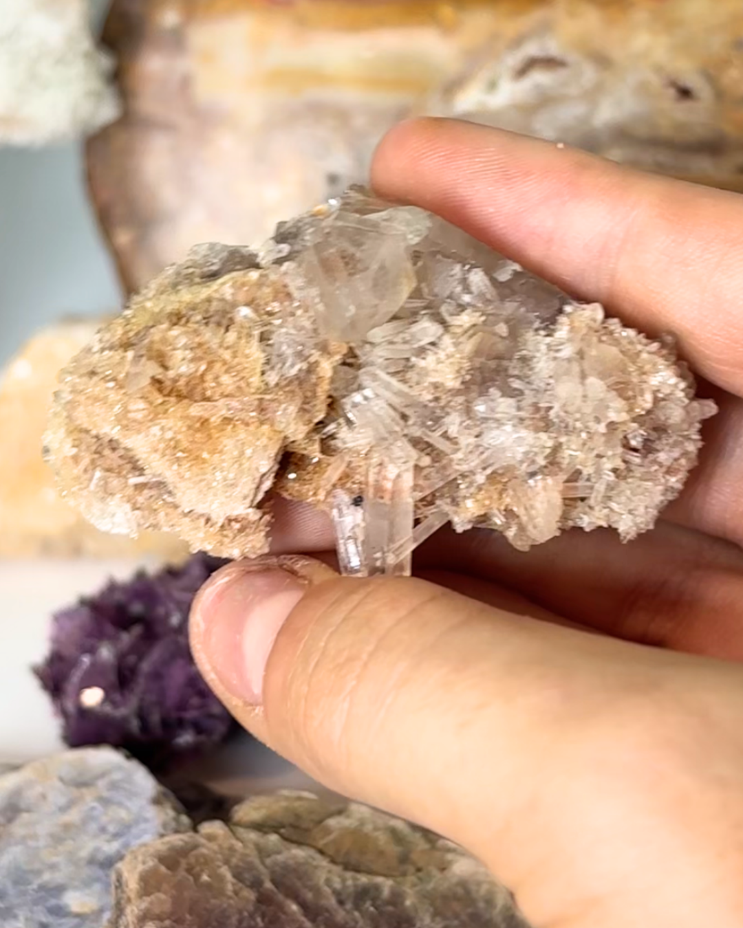 Fine Clear Quartz Specimen