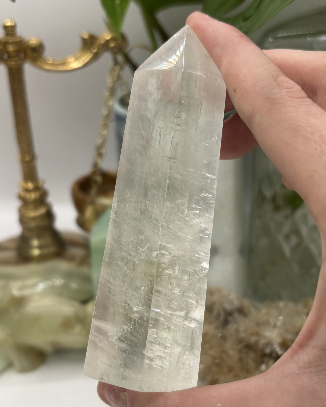 Clear Quartz Tower 3