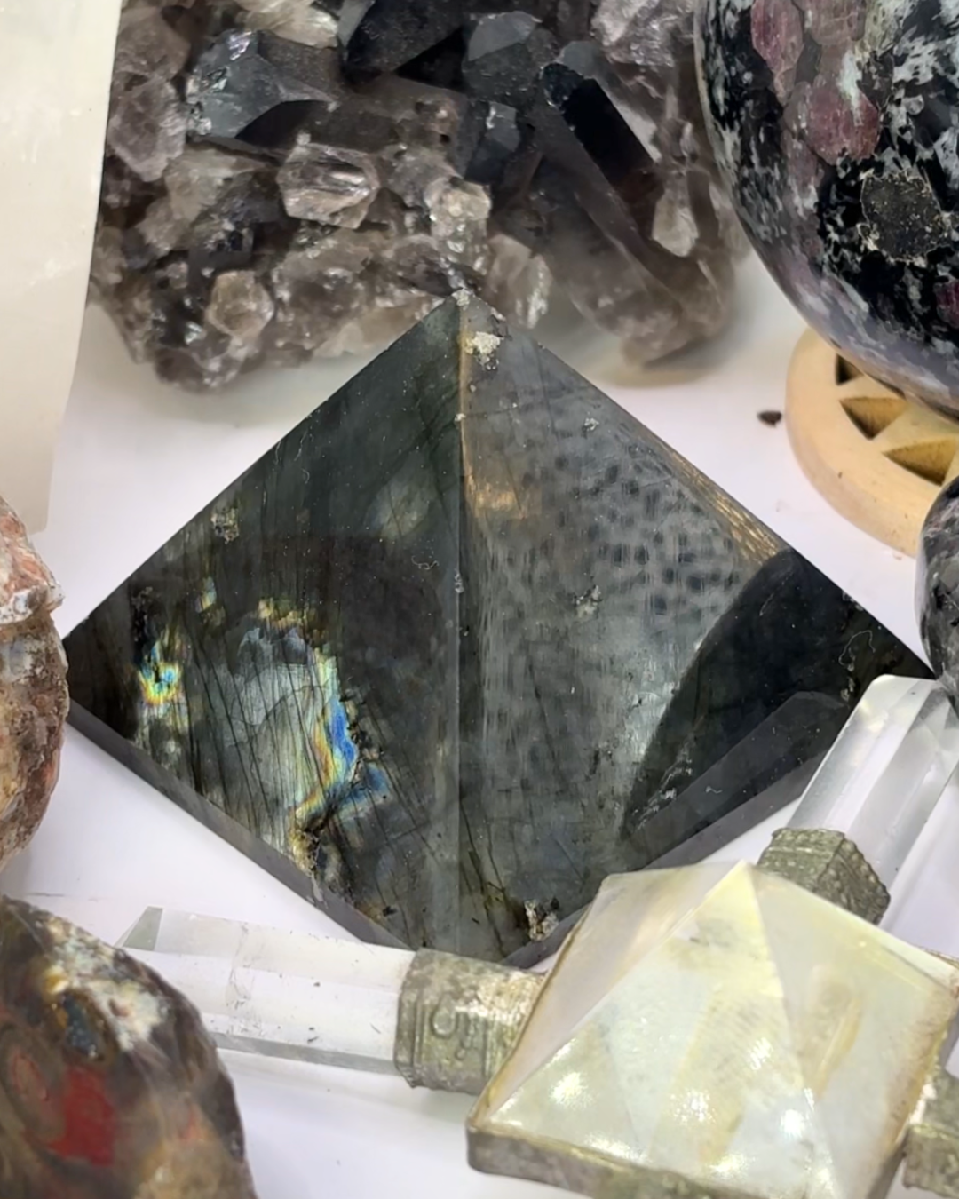 Labradorite Pyramid