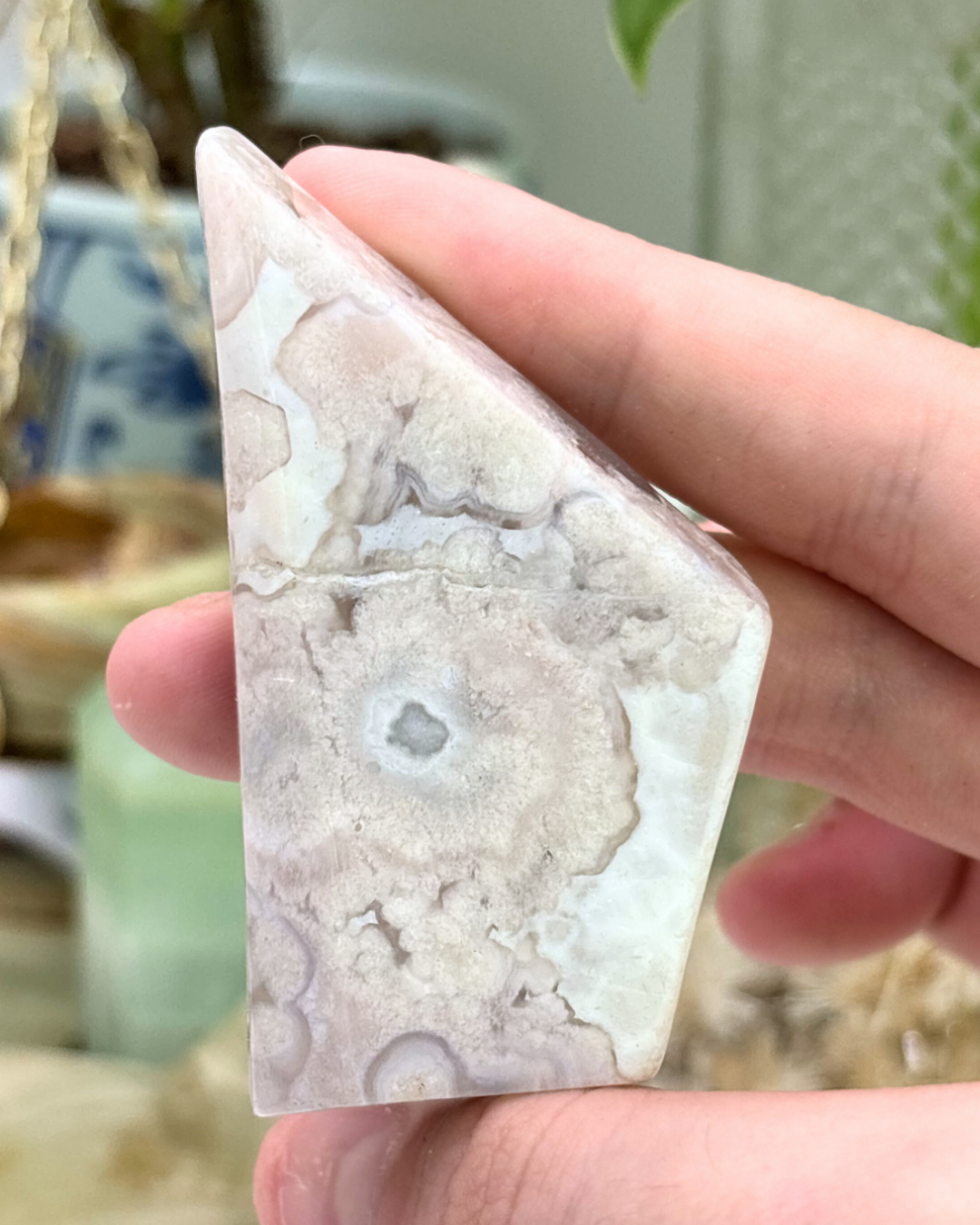 Flower Agate Small Freeform