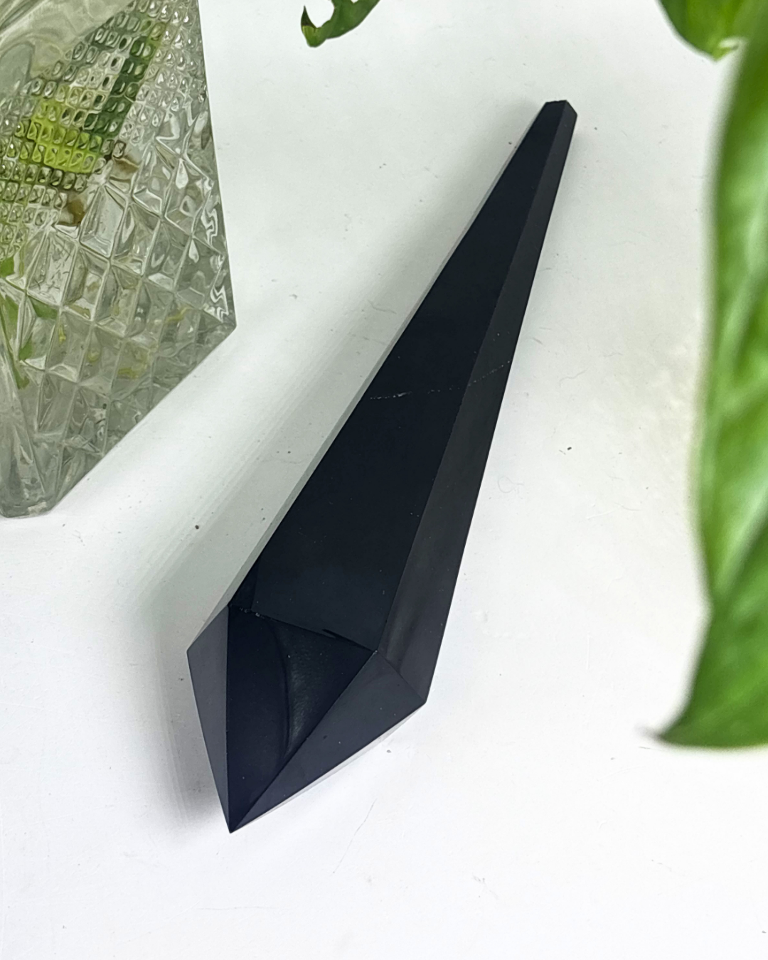 XL Black Obsidian Wand