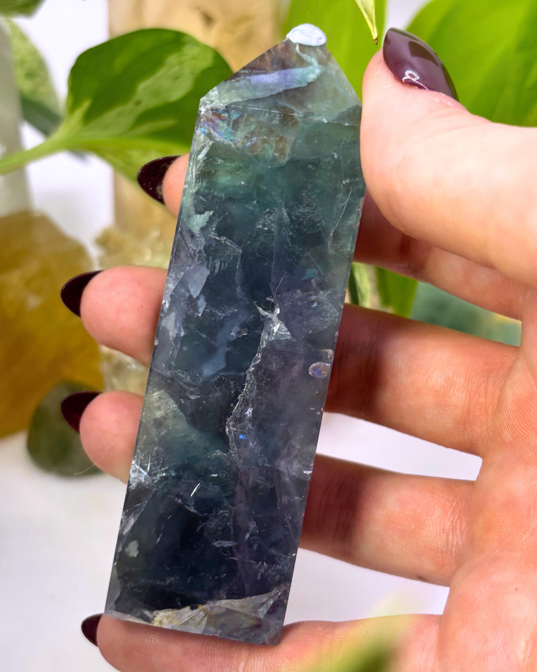 Rainbow Fluorite Tower