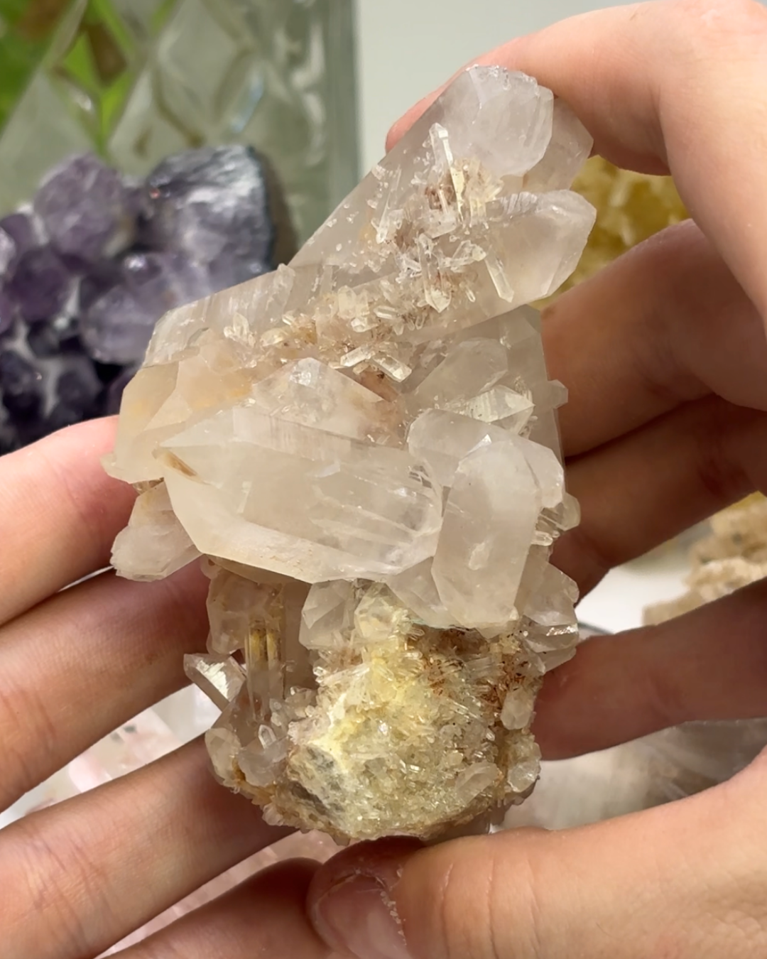 Clear Quartz Cluster Specimen 2