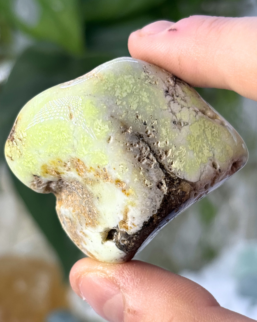 Lime Chrysoprase Specimen
