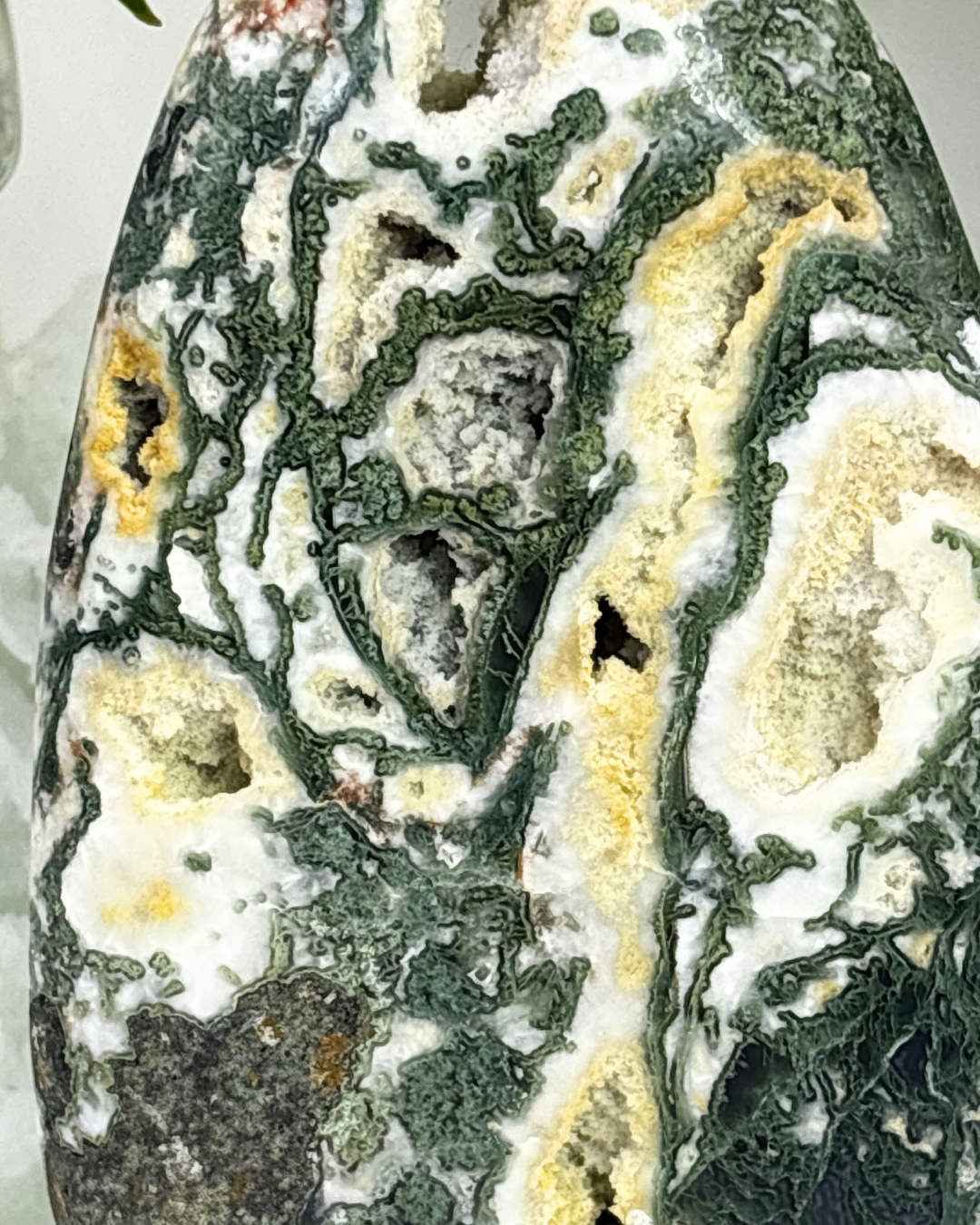 XL Moss Agate Freeform