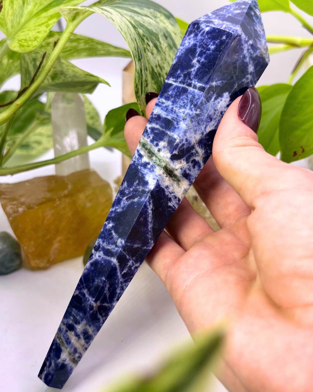 Large Sodalite Wand
