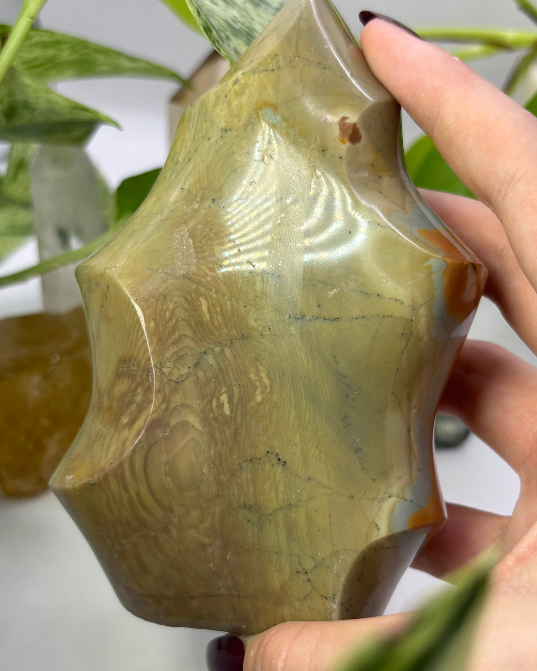 Polychrome Jasper Flame