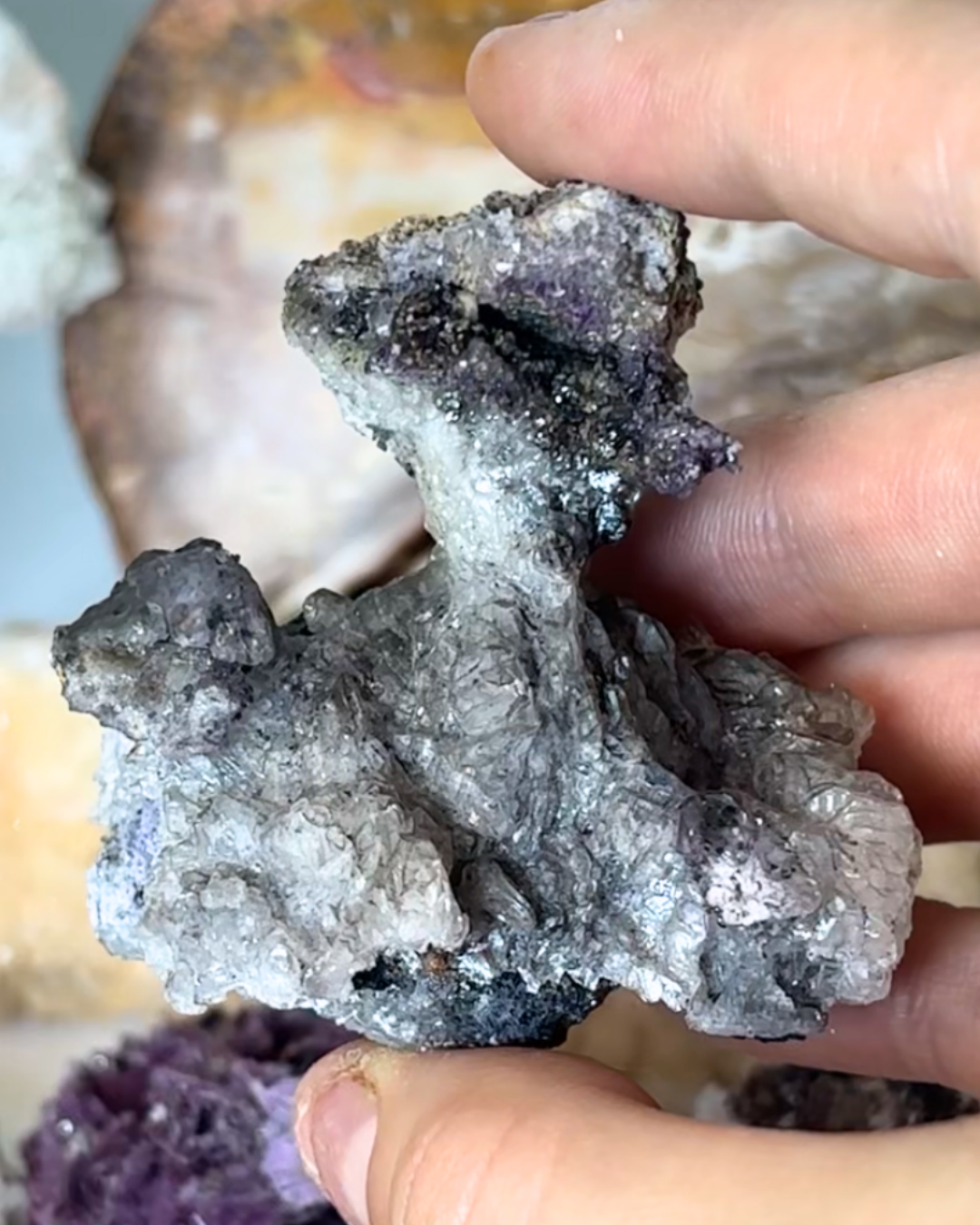 Purple Fluorite Specimen