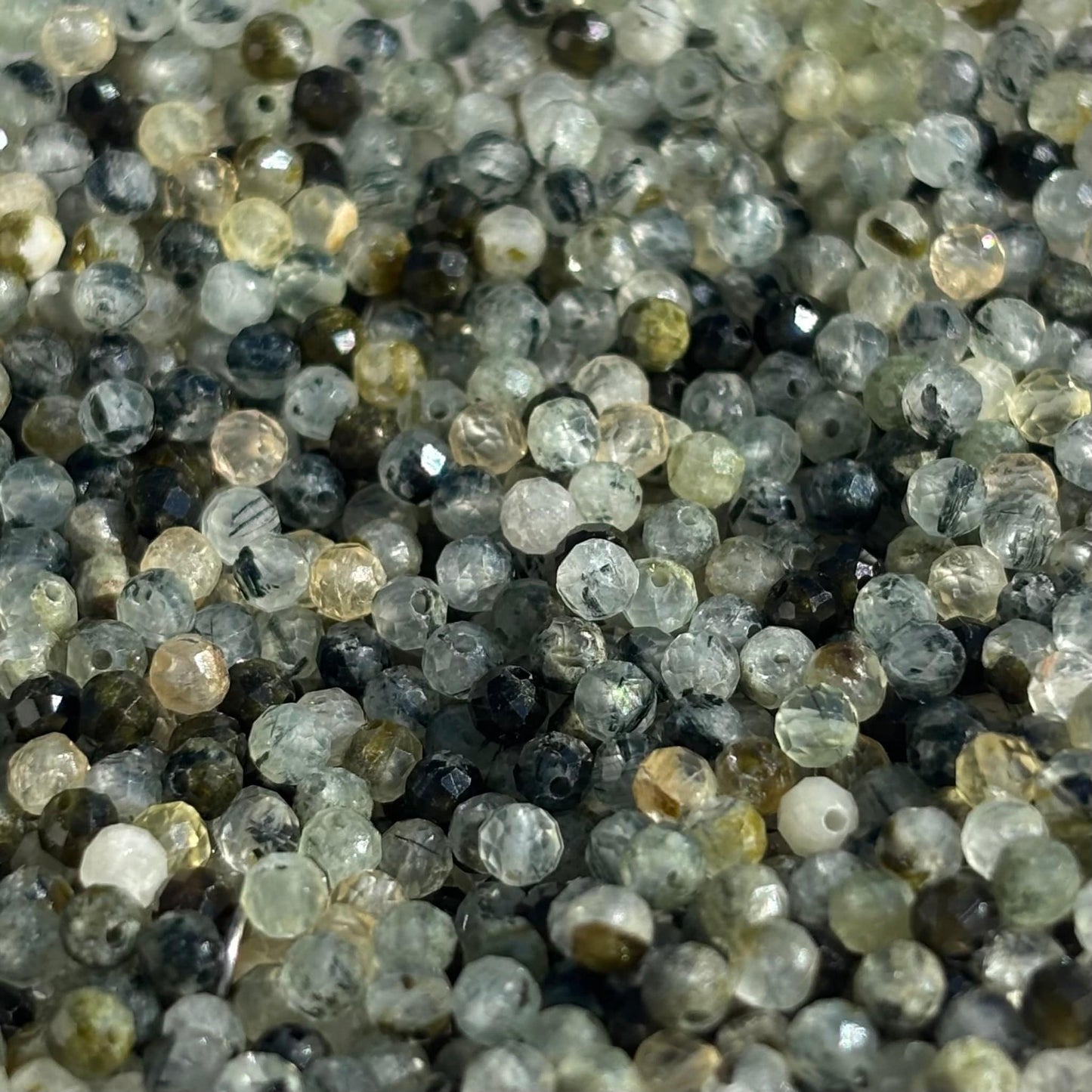 The Guide Crystals Prehnite Aphrodite Chain Crystal Earring Charm