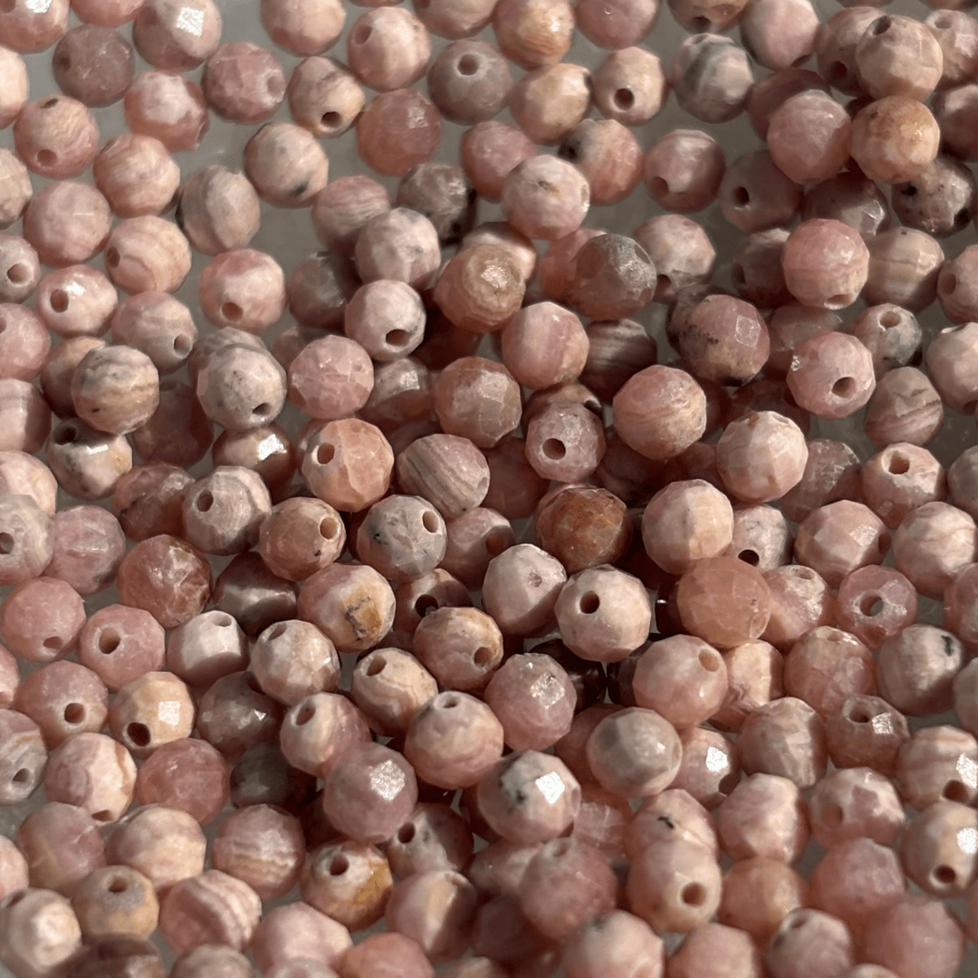 The Guide Crystals Rhodochrosite Grape Chain Earring Charm