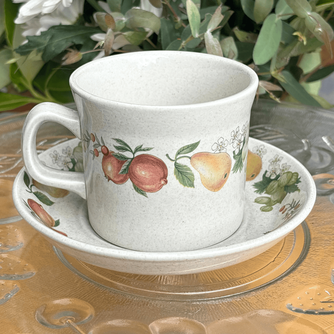 The Guide Crystals Wedgewood Quince Milk Jug & Tea Cup Set AVAILABLE 1/11!