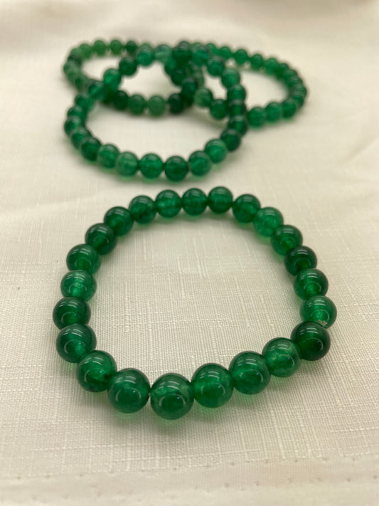 Green Aventurine Round Bracelet