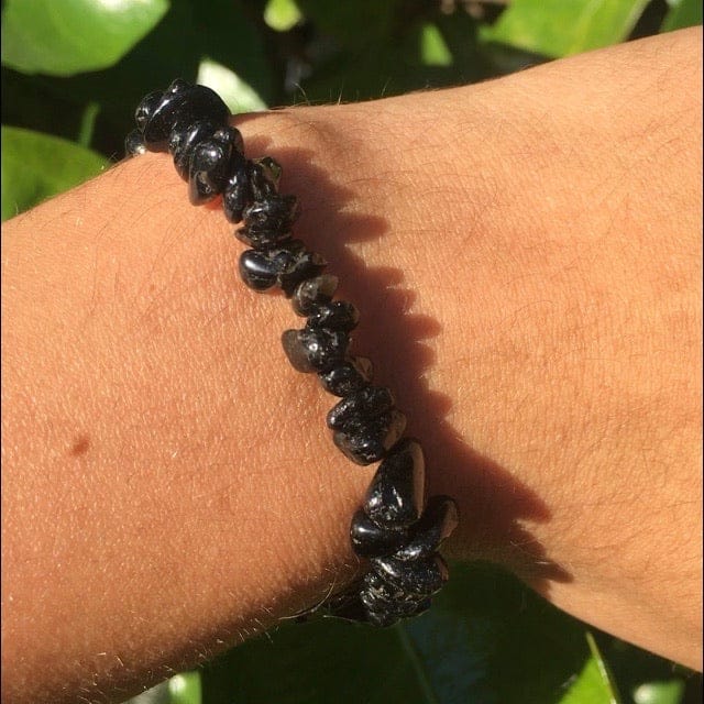 The Guide Crystals Bracelets Black Agate Crystal Bracelet