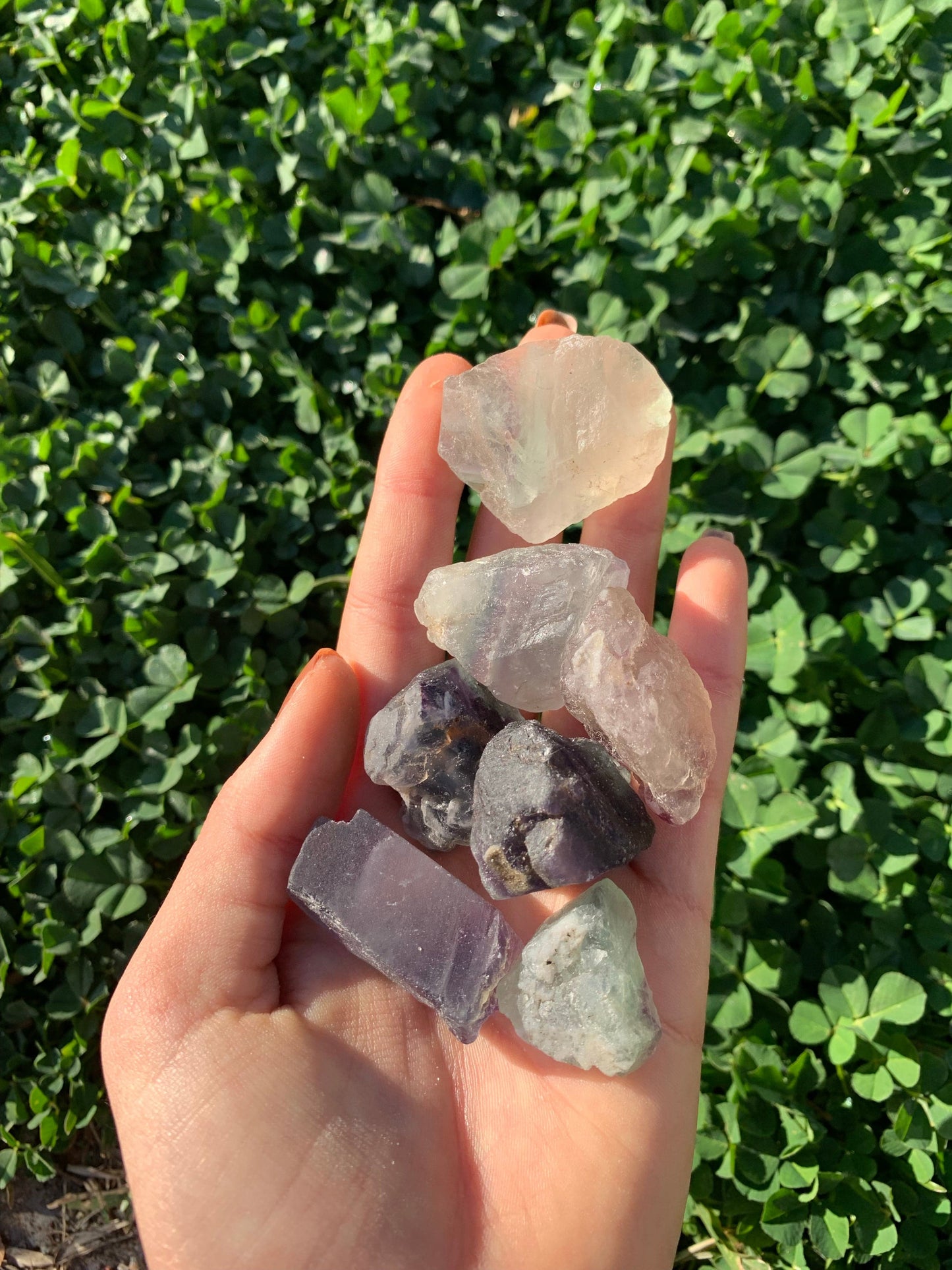 The Guide Crystals rough Fluorite Rough Crystal