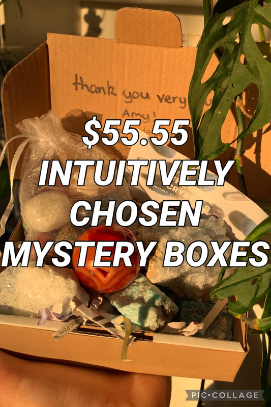 $55.55 INTUITIVELY CHOSEN MYSTERY BOXES 🔮🎁