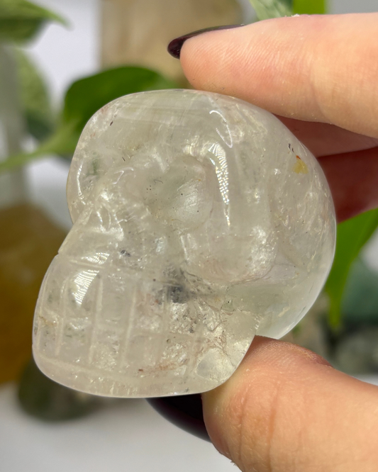 Clear Quartz Skull