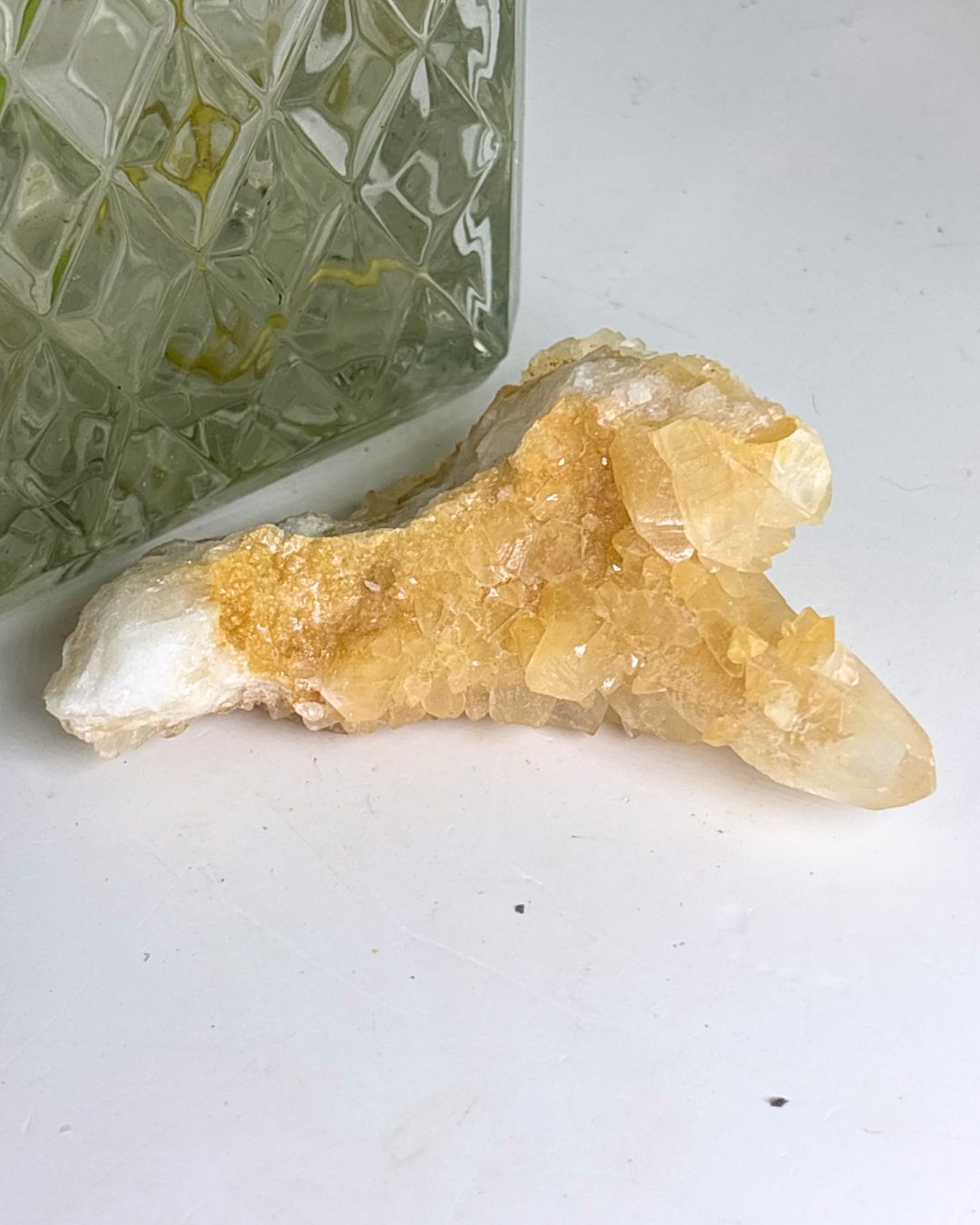 Natural Yellow Calcite Specimen