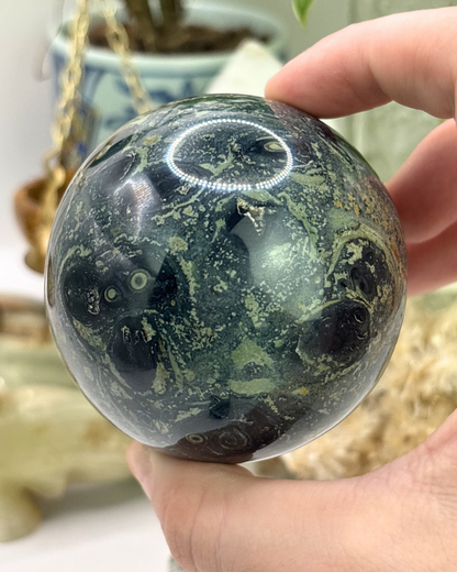 Kambaba Jasper Large Sphere