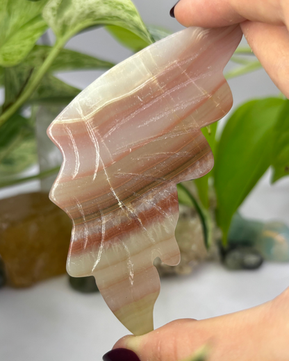 Pink Calcite Butterfly Wings