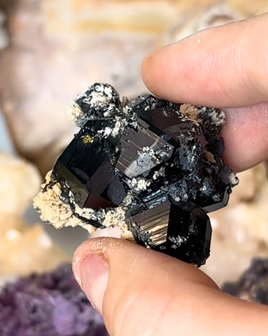 Black Tourmaline Specimen