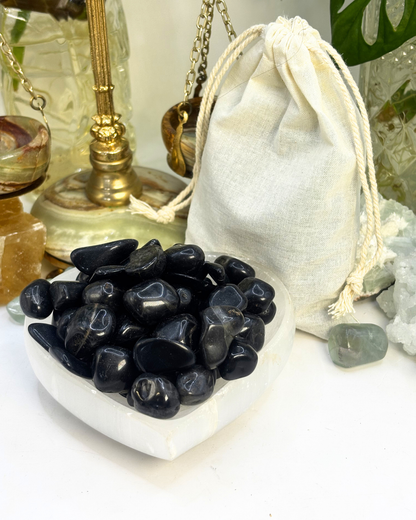 Bulk Black Onyx Tumbles 300g