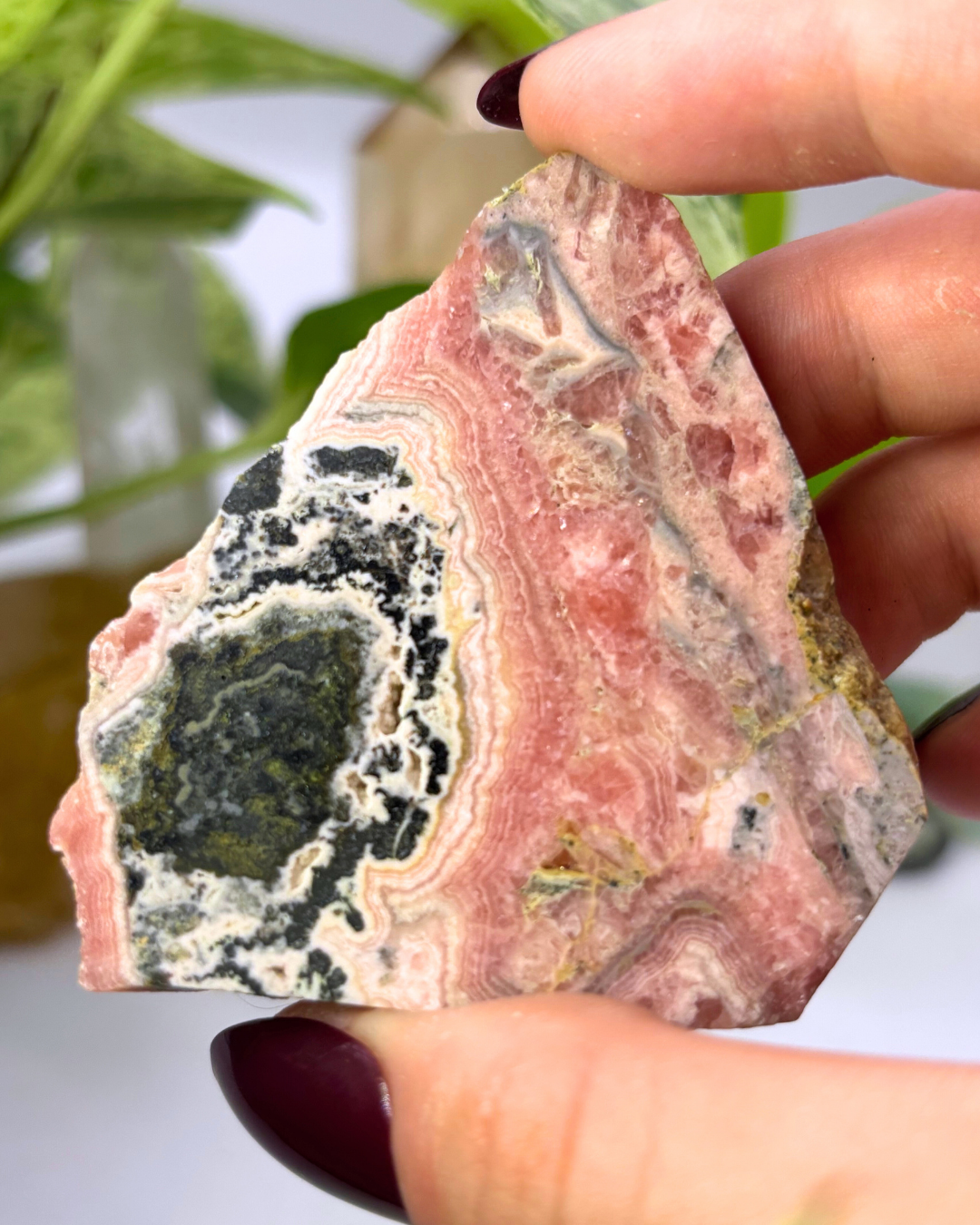 Rhodochrosite Slice 2