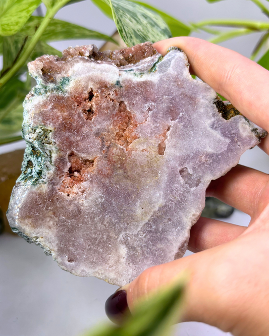Pink Amethyst Slice