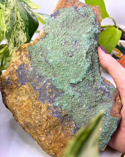 Raw Malachite & Chrysocolla