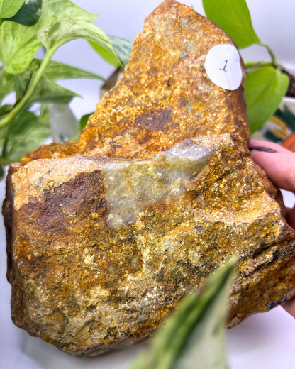 Raw Malachite & Chrysocolla