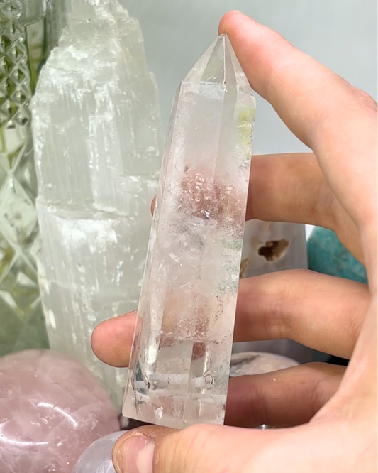 Clear Quartz Tower 2