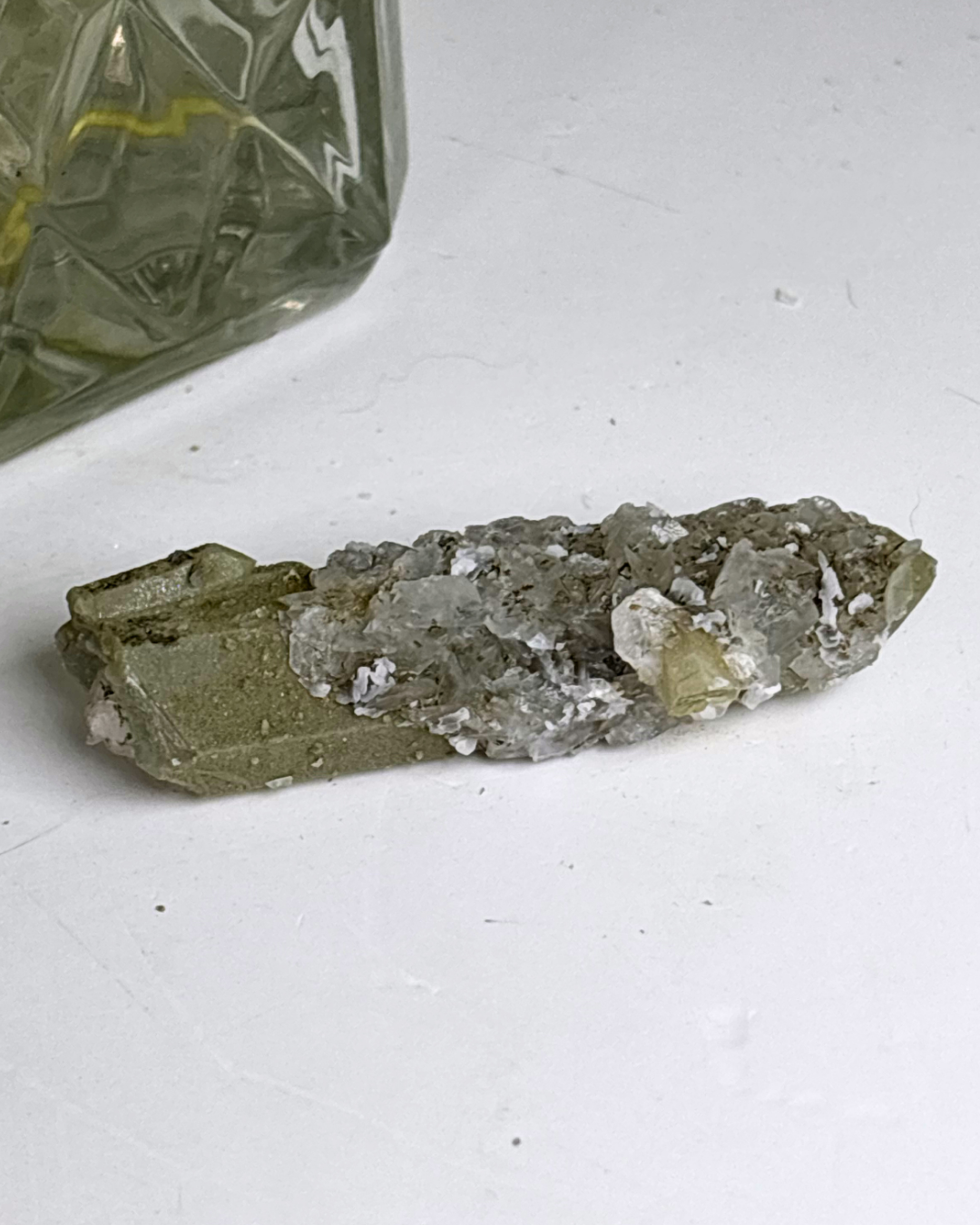 Quartz with Green Chlorite Specimen 3