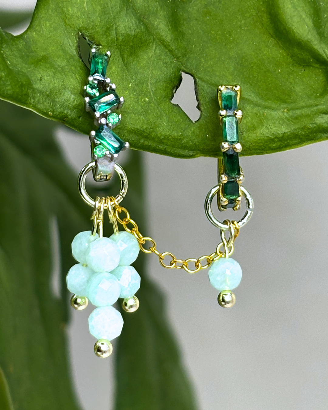 Amazonite Double Sparkle Aurora Chain
