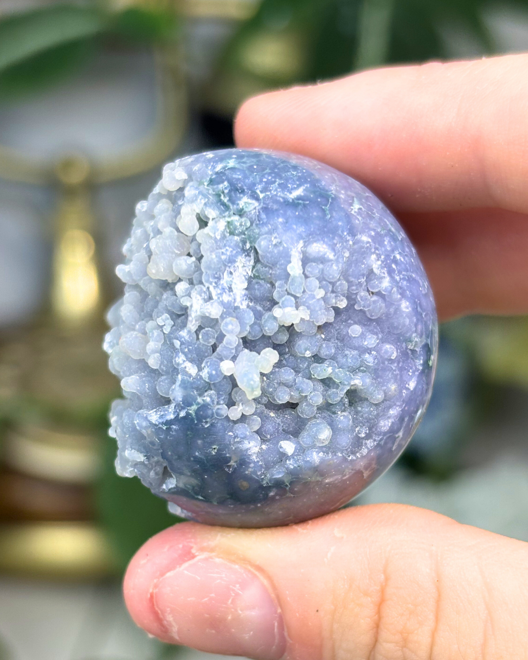 Grape Agate Sphere