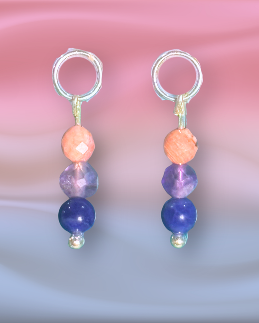 Bisexual Pride Earring Charm