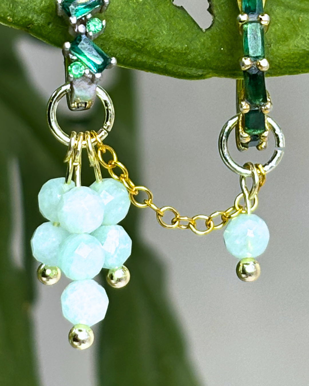 Amazonite Double Sparkle Aurora Chain