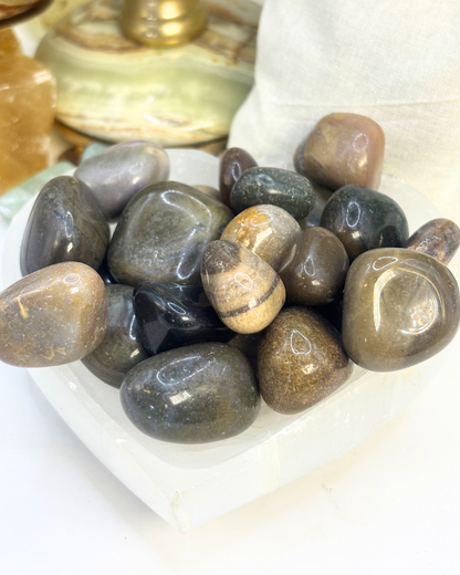 Bulk Fancy Agate Tumbles 300g