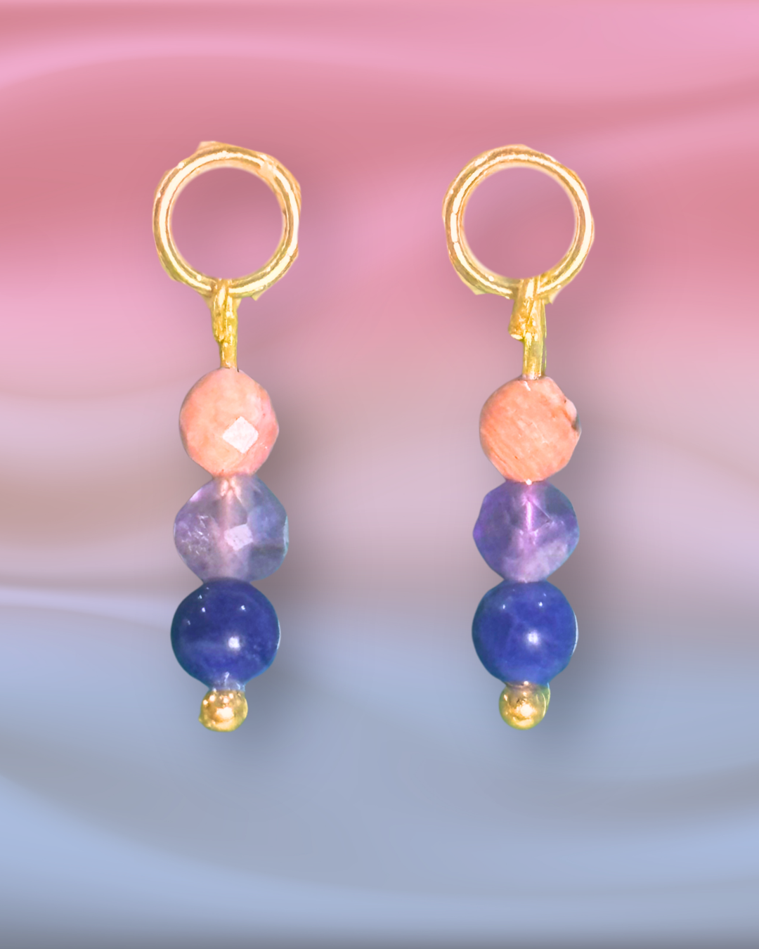 Bisexual Pride Earring Charm