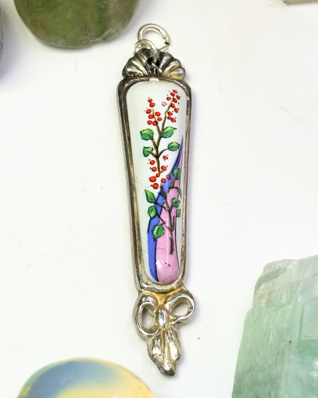 Cherry Blossom Bow Spoon Charm