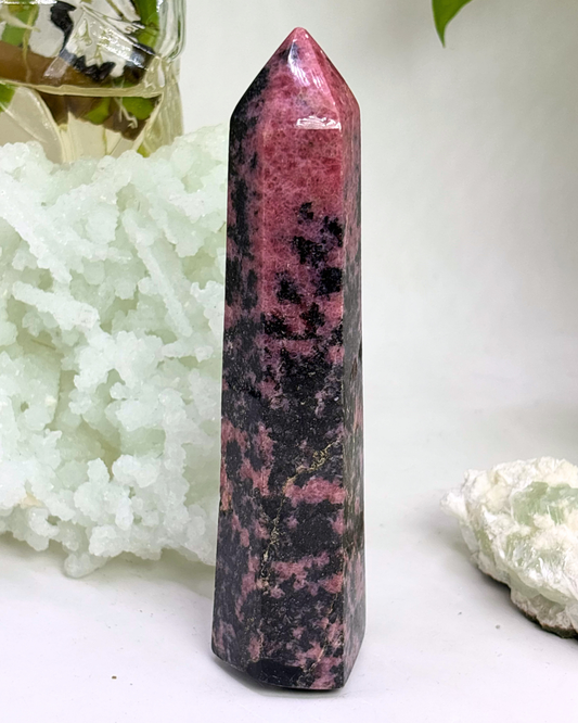 XL Rhodonite Tower 1