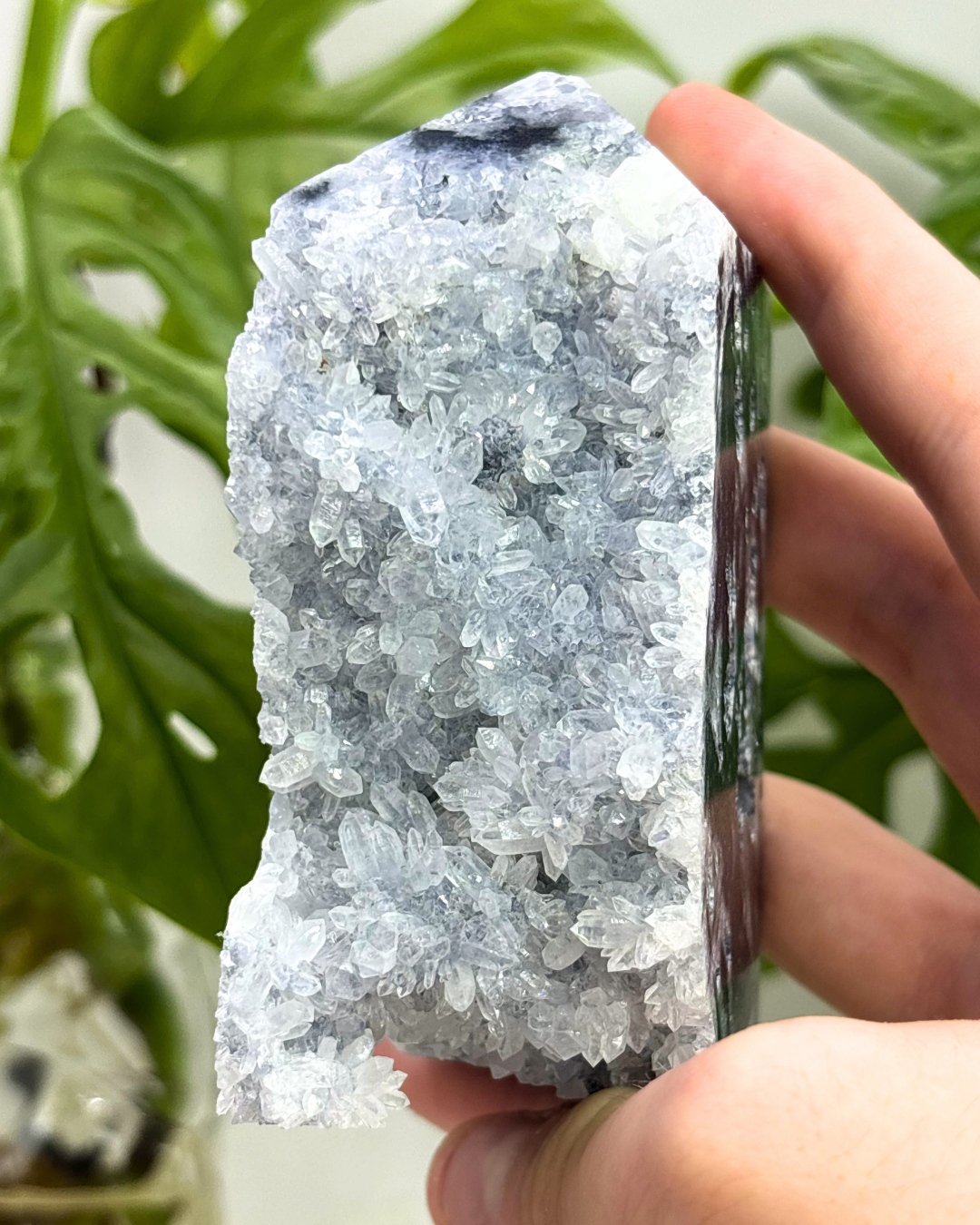 XL Druzy Sphalerite Tower