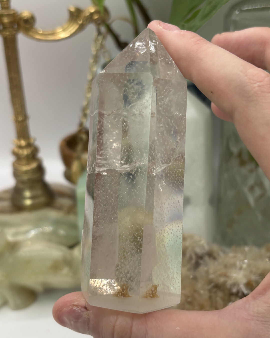 Clear Quartz Tower 2