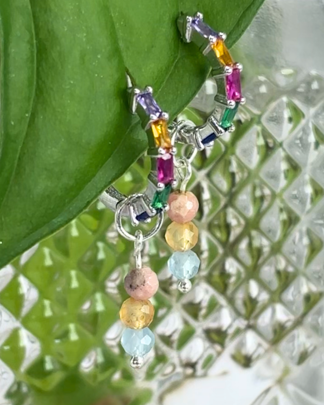 Pansexual Pride Earring Charm