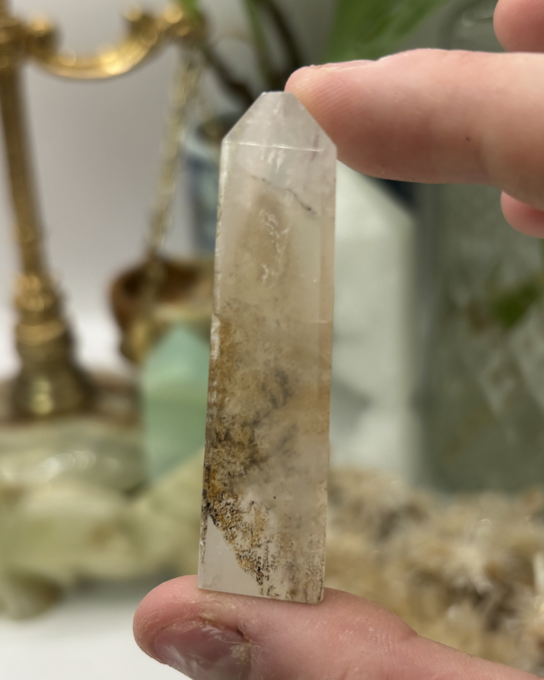 Dendritic Quartz Tower