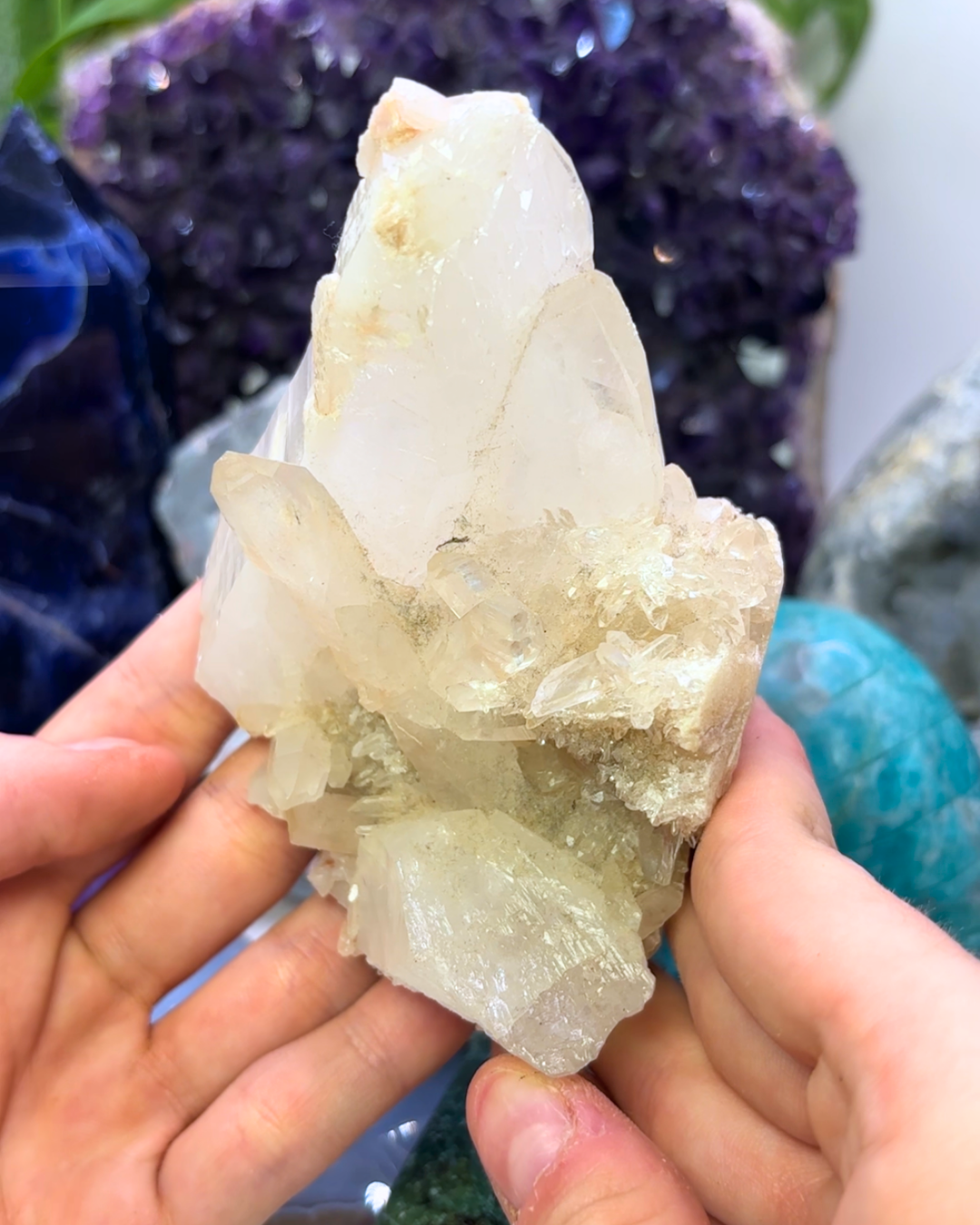 Clear Quartz Cluster Specimen 1