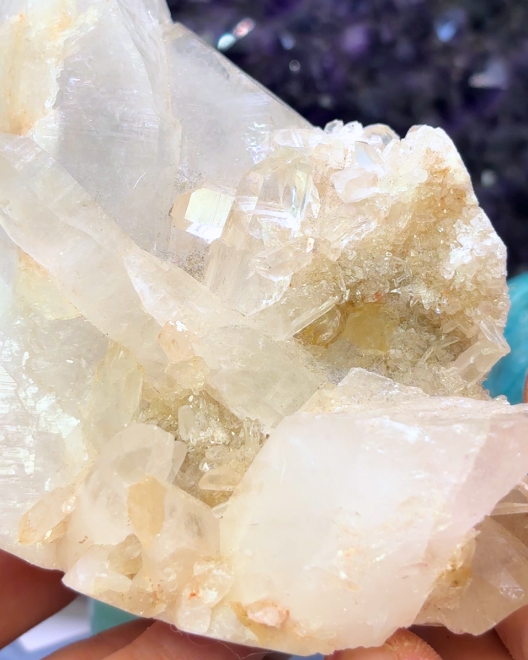 Clear Quartz Cluster Specimen 1
