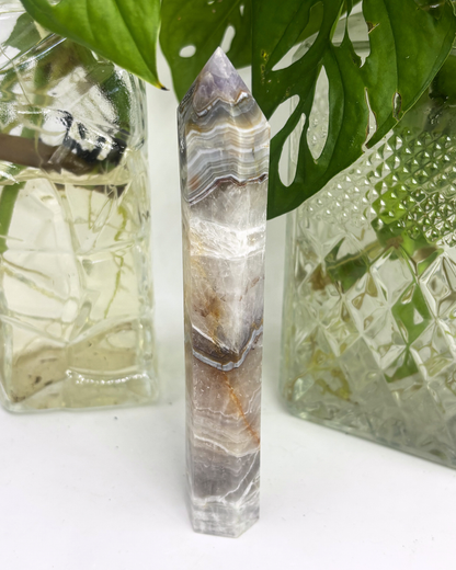 Large Banded Amethyst Tower