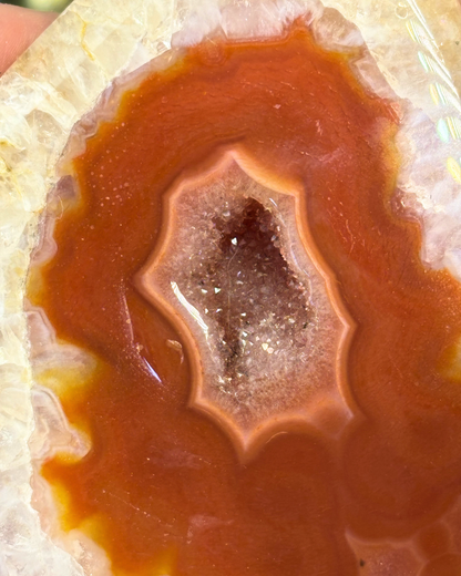 Large Druzy Carnelian Freeform