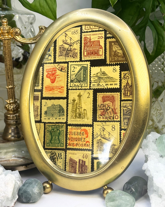 The Olden Days Vintage Stamp Frame