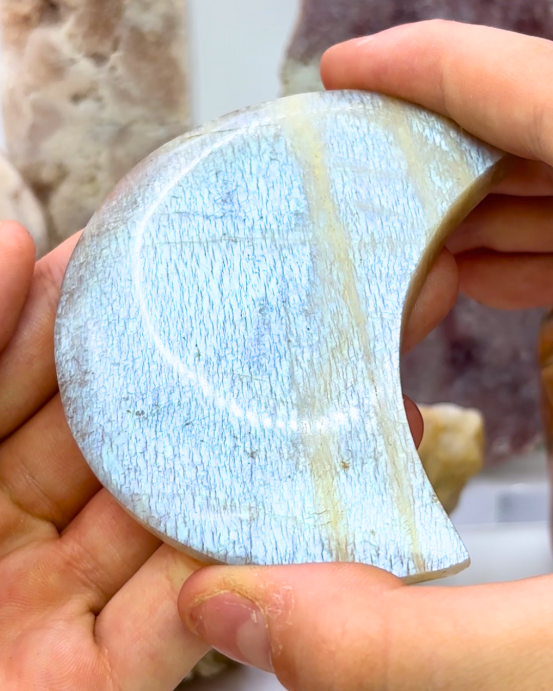 Flashy Moonstone Moon